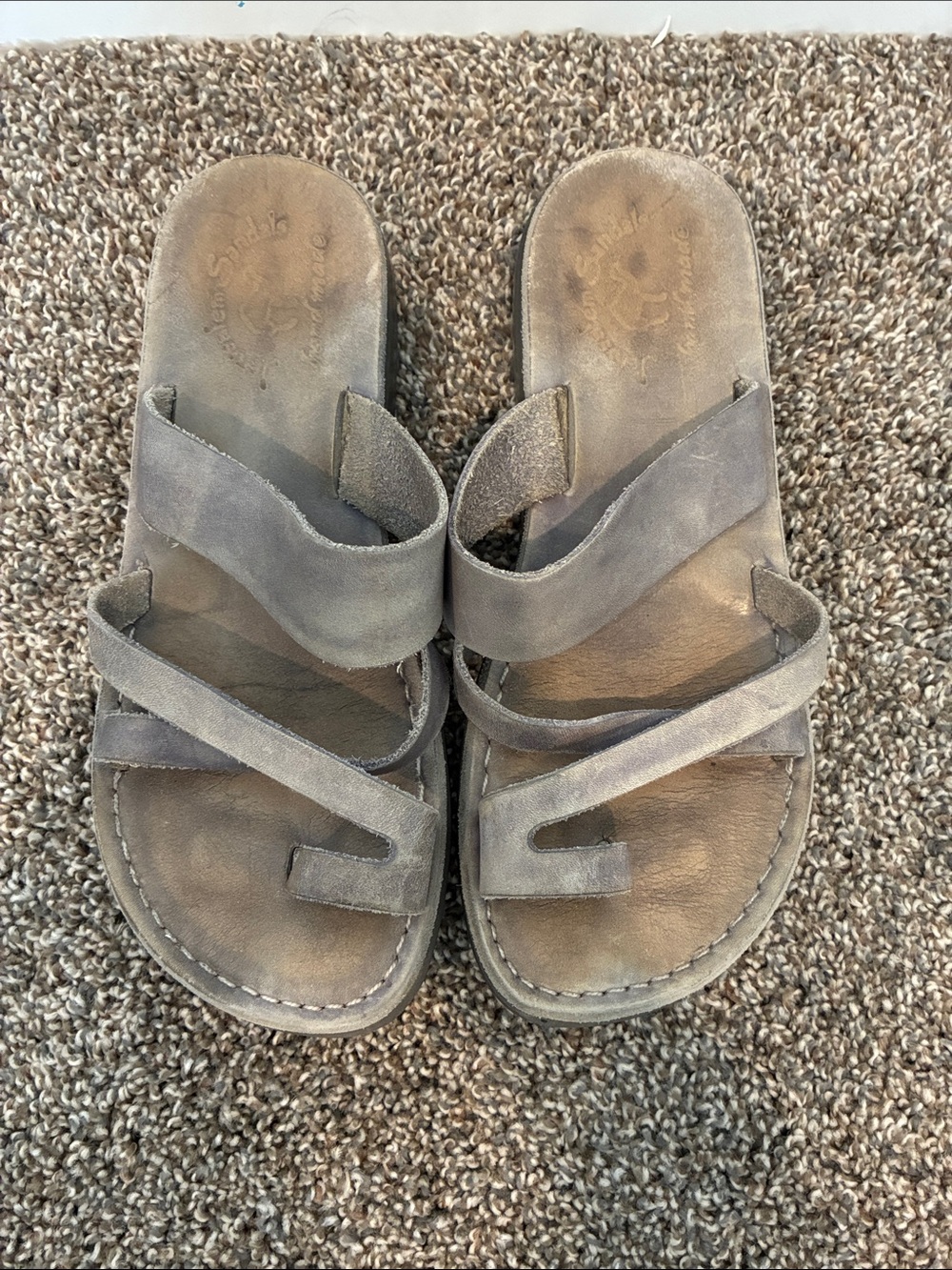Slide Sandals in Gray - Comfortable Casual Wear